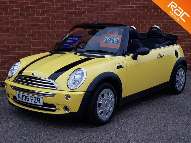2006 06 MINI Convertible 1.6 ONE 2d 
