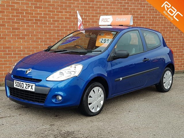 2010 60 Renault Clio 1.1 EXTREME 3d 74 BHP