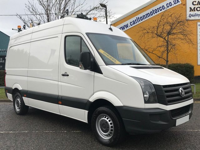 2015 65 Volkswagen Crafter 2.0 CR35 TDI 109 MWB HIGH ROOF [ MOBILE WORKSHOP ] VAN BLUEMOTION LOW MILEAGE