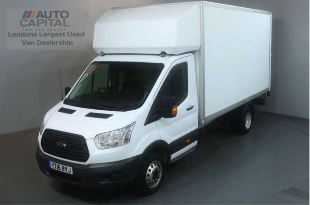 2016 16 FORD TRANSIT 2.2 350 124 BHP L4 EXTRA LWB TAIL LIFT FITTED LUTON VAN