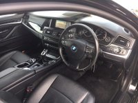 USED 2013 63 BMW 5 SERIES 2013/63 2.0 520d SE *** FULL SERVICE HISTORY *** BLACK LEATHER *** SAT NAV *** 