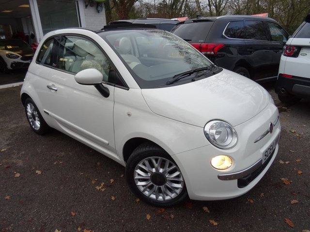 2014 64 Fiat 500 1.2 CONVERTIBLE LOUNGE 3d 69 BHP