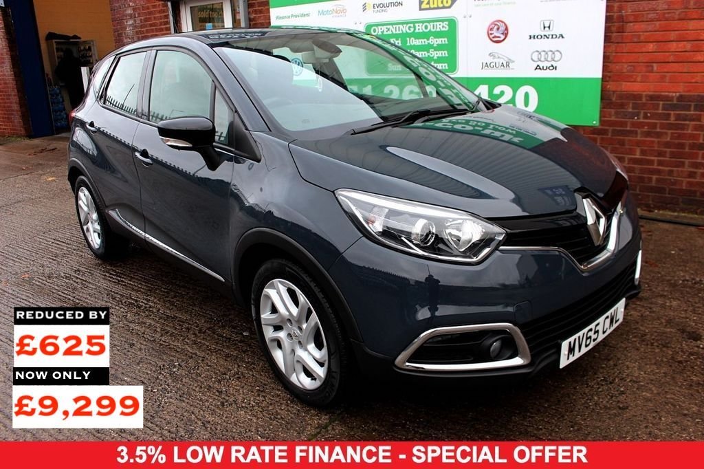 2015 65 RENAULT CAPTUR 0.9 DYNAMIQUE NAV TCE 5d 90 BHP