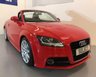USED 2011 11 AUDI TT 2.0 TFSI S LINE 2d 211 BHP SAVE £1000 -WAS £10999 NOW £9999 Huge Saving in our Black Tag Summer SALE -Stunning looking LOW MILEAGE -ONLY 48,000 Miles -S-Line Cabriolet in burning red with black half leather/alcantara-awesome performance with 208 bhp-over 150 mph top speed and still capable of over 50 MPG ! Big spec with 18"10 Spoke alloys,Bi-Xenon headlamp sand full electric roof