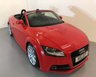 USED 2011 11 AUDI TT 2.0 TFSI S LINE 2d 211 BHP SAVE £1000 -WAS £10999 NOW £9999 Huge Saving in our Black Tag Summer SALE -Stunning looking LOW MILEAGE -ONLY 48,000 Miles -S-Line Cabriolet in burning red with black half leather/alcantara-awesome performance with 208 bhp-over 150 mph top speed and still capable of over 50 MPG ! Big spec with 18"10 Spoke alloys,Bi-Xenon headlamp sand full electric roof