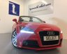 USED 2011 11 AUDI TT 2.0 TFSI S LINE 2d 211 BHP SAVE £1000 -WAS £10999 NOW £9999 Huge Saving in our Black Tag Summer SALE -Stunning looking LOW MILEAGE -ONLY 48,000 Miles -S-Line Cabriolet in burning red with black half leather/alcantara-awesome performance with 208 bhp-over 150 mph top speed and still capable of over 50 MPG ! Big spec with 18"10 Spoke alloys,Bi-Xenon headlamp sand full electric roof