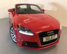 USED 2011 11 AUDI TT 2.0 TFSI S LINE 2d 211 BHP SAVE £1000 -WAS £10999 NOW £9999 Huge Saving in our Black Tag Summer SALE -Stunning looking LOW MILEAGE -ONLY 48,000 Miles -S-Line Cabriolet in burning red with black half leather/alcantara-awesome performance with 208 bhp-over 150 mph top speed and still capable of over 50 MPG ! Big spec with 18"10 Spoke alloys,Bi-Xenon headlamp sand full electric roof