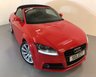 USED 2011 11 AUDI TT 2.0 TFSI S LINE 2d 211 BHP SAVE £1000 -WAS £10999 NOW £9999 Huge Saving in our Black Tag Summer SALE -Stunning looking LOW MILEAGE -ONLY 48,000 Miles -S-Line Cabriolet in burning red with black half leather/alcantara-awesome performance with 208 bhp-over 150 mph top speed and still capable of over 50 MPG ! Big spec with 18"10 Spoke alloys,Bi-Xenon headlamp sand full electric roof