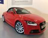 USED 2011 11 AUDI TT 2.0 TFSI S LINE 2d 211 BHP SAVE £1000 -WAS £10999 NOW £9999 Huge Saving in our Black Tag Summer SALE -Stunning looking LOW MILEAGE -ONLY 48,000 Miles -S-Line Cabriolet in burning red with black half leather/alcantara-awesome performance with 208 bhp-over 150 mph top speed and still capable of over 50 MPG ! Big spec with 18"10 Spoke alloys,Bi-Xenon headlamp sand full electric roof