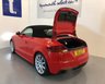 USED 2011 11 AUDI TT 2.0 TFSI S LINE 2d 211 BHP SAVE £1000 -WAS £10999 NOW £9999 Huge Saving in our Black Tag Summer SALE -Stunning looking LOW MILEAGE -ONLY 48,000 Miles -S-Line Cabriolet in burning red with black half leather/alcantara-awesome performance with 208 bhp-over 150 mph top speed and still capable of over 50 MPG ! Big spec with 18"10 Spoke alloys,Bi-Xenon headlamp sand full electric roof