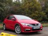 USED 2012 12 HONDA CIVIC 1.8 I-VTEC EX GT 5d AUTO 140 BHP FULL SCREEN SATELLITE NAVIGATION, HEATED LEATHER