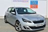 USED 2015 65 PEUGEOT 308 2.0 BLUE HDI ALLURE 5d Family Hatchback with Zero Road Tax and High 76mpg PREVIOUSLY LOCALLY OWNED