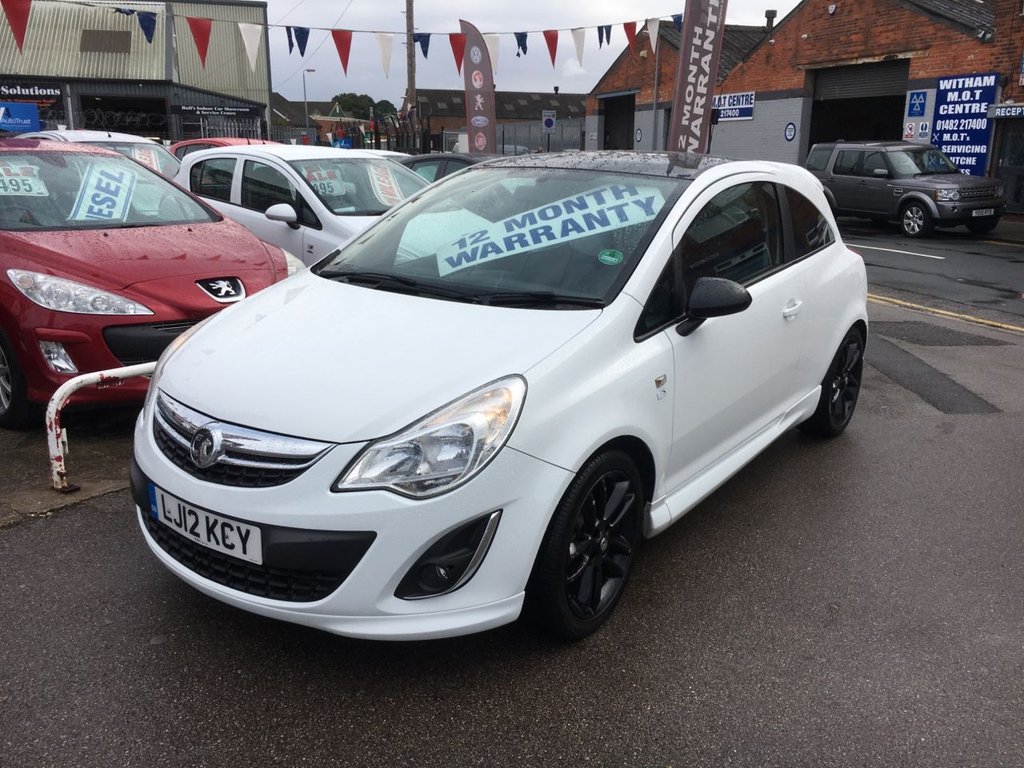 12 Vauxhall Corsa Limited Edition 3 5