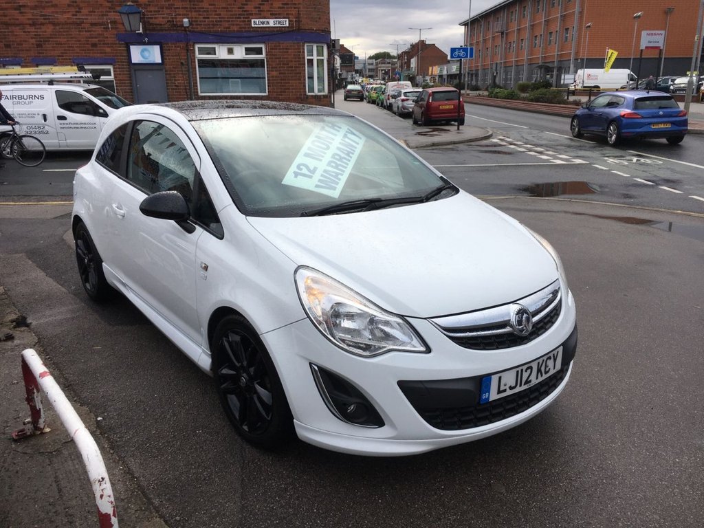 12 Vauxhall Corsa Limited Edition 3 5