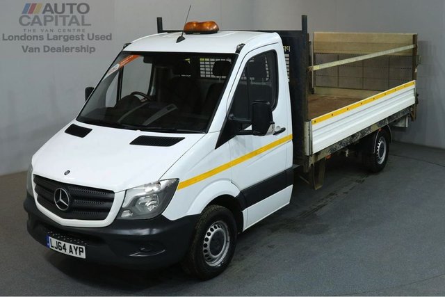 2014 64 MERCEDES-BENZ SPRINTER 2.1 313 CDI 129 BHP LWB RWD DROPSIDE LORRY