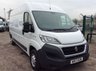 USED 2017 17 FIAT DUCATO LWB L3 H2 2.0 35 H/R MULTIJET II 115 BHP 1 OWNER FSH MANUFACTURER'S WARRANTY ELECTRIC WINDOWS AND MIRRORS 6 SPEED BLUETOOTH EURO 6