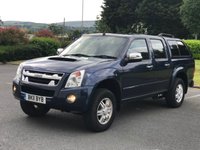USED 2011 11 ISUZU RODEO 3.0 TD DENVER DCB 1d AUTO 161 BHP PRICE 77500 + VAT TOTAL =9300