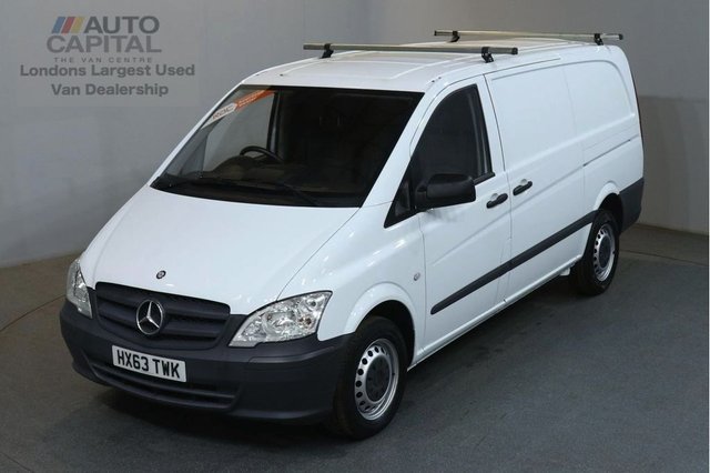 2013 63 MERCEDES-BENZ VITO 2.1 113 CDI 136 BHP LWB TWIN SLIDING DOOR VAN
