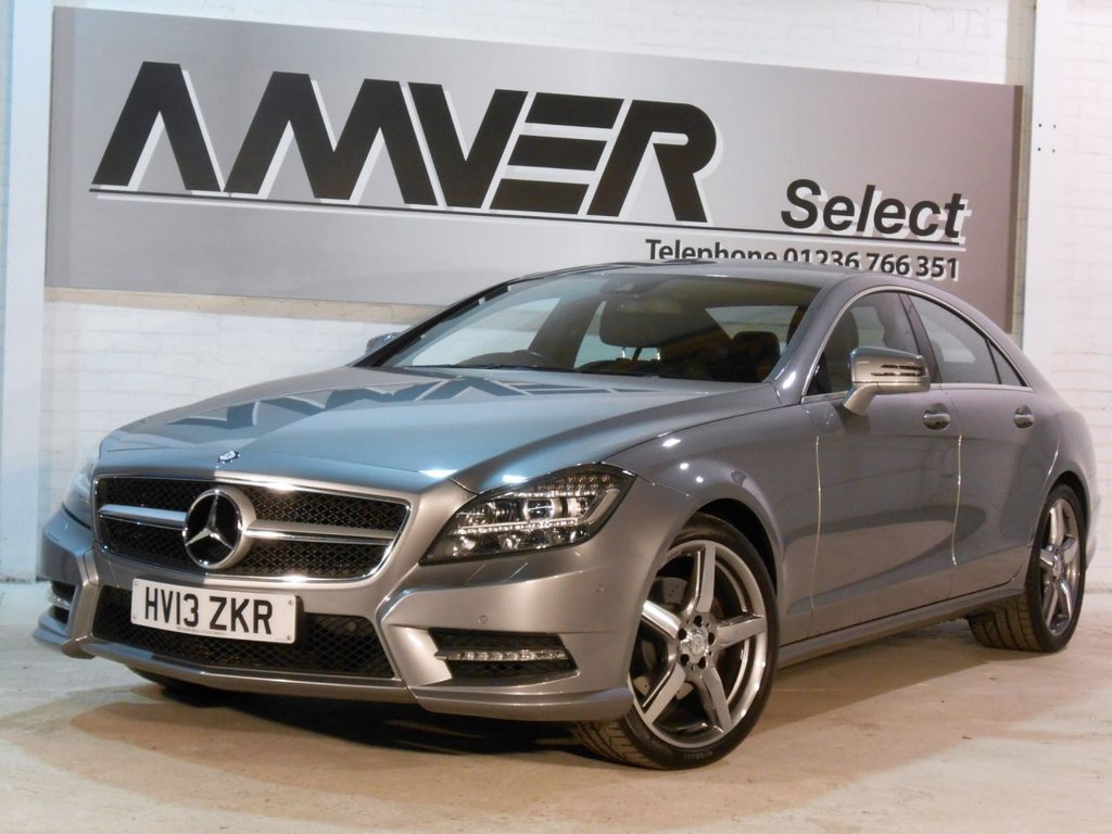 USED 2013 13 MERCEDES-BENZ CLS CLASS 2.1 CLS250 CDI BLUEEFFICIENCY AMG SPORT 4d AUTO 204 BHP FROM &pound;253.39 PER MONTH - NO DEPOSIT