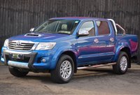 USED 2013 13 TOYOTA HI-LUX 3.0 INVINCIBLE 4X4 D-4D DCB 1d 169 BHP Full Service History