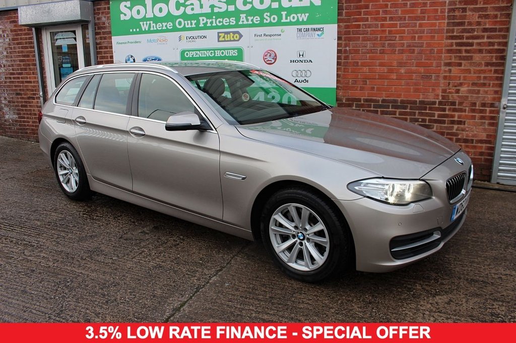 2013 63 BMW 5 SERIES 2.0 525D SE TOURING 5d AUTO 215 BHP