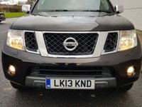 USED 2013 13 NISSAN NAVARA 2.5 DCI TEKNA 4X4 SHR DCB 1d AUTO 188 BHP FULL HISTORY + P SENSORS + SAT NAV