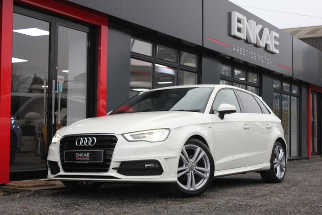 2014 14 Audi A3 2.0 TDI S LINE 5d AUTO 148 BHP