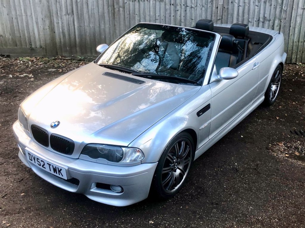 USED 2002 52 BMW M3 3.2, Convertible, manual, Px Swap 