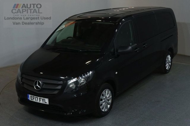 2017 17 MERCEDES-BENZ VITO 2.1 114 BLUETEC TOURER SELECT 136 BHP EXTRA LWB EURO 6 AIR CON 9 SEATER