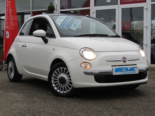 2012 62 Fiat 500 1.2 LOUNGE 3d 69 BHP