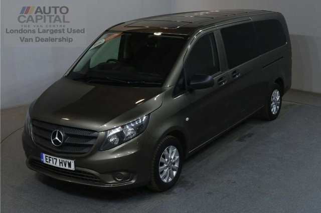 2017 17 MERCEDES-BENZ VITO 2.1 114 BLUETEC TOURER SELECT 136 BHP EXTRA LWB EURO 6 AIR CON 9 SEATER