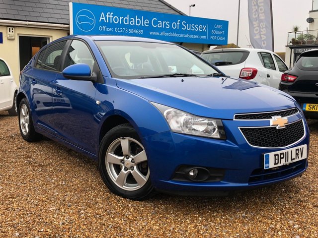 2011 11 Chevrolet Cruze 1.6 LT 5d AUTO 124 BHP