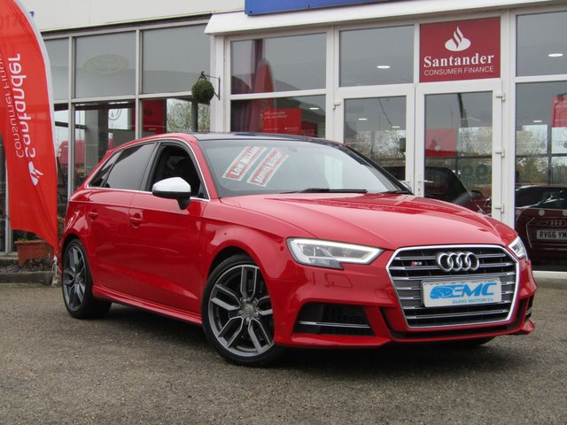 2017 66 Audi A3 2.0 S3 SPORTBACK QUATTRO 5d AUTO 306 BHP