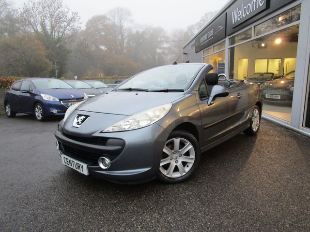 2007 07 Peugeot 207 CC 1.6 SPORT COUPE CABRIOLET 2d 118 BHP