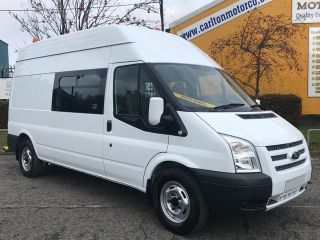 2012 62 Ford Transit 2.2 350L [ WELFARE / MESS UNIT+TOILET ] HIGH ROOF VAN RWD 