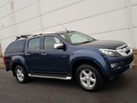 USED 2012 62 ISUZU D-MAX 2.5 UTAH D/C INT-COOLER TD 1d AUTO 164 BHP ** NO VAT ** NO VAT+ FULL LEATHER