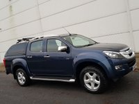 USED 2012 62 ISUZU D-MAX 2.5 UTAH D/C INT-COOLER TD 1d AUTO 164 BHP ** NO VAT ** NO VAT+ FULL LEATHER