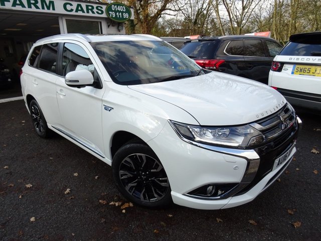 2016 16 Mitsubishi Outlander 2.0 PHEV GX 5HS 5d AUTOMATIC PLUG-IN HYBRID 4x4 161 BHP FOUR WHEEL DRIVE