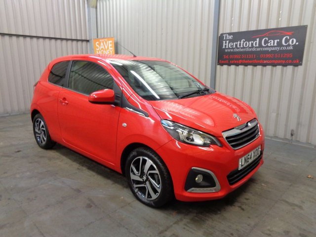 2014 64 Peugeot 108 1.2 ALLURE 3d 82 BHP