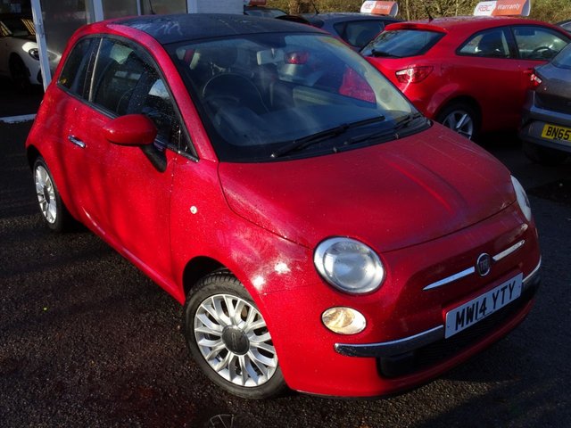 2014 14 Fiat 500 1.2 LOUNGE 3d 69 BHP