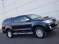 USED 2012 62 TOYOTA HI-LUX 3.0 INVINCIBLE 4X4 D-4D DCB 1d 169 BHP TIMING BELT CHANGED AT 91K**NO VAT
