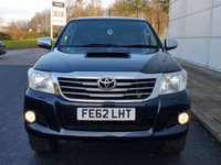 USED 2012 62 TOYOTA HI-LUX 3.0 INVINCIBLE 4X4 D-4D DCB 1d 169 BHP TIMING BELT CHANGED AT 91K**NO VAT