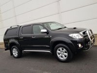 USED 2011 60 TOYOTA HI-LUX 3.0 INVINCIBLE 4X4 D-4D DCB 1d 169 BHP CANOPY + BULL BARS ** NO VAT