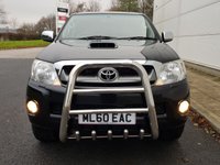 USED 2011 60 TOYOTA HI-LUX 3.0 INVINCIBLE 4X4 D-4D DCB 1d 169 BHP CANOPY + BULL BARS ** NO VAT