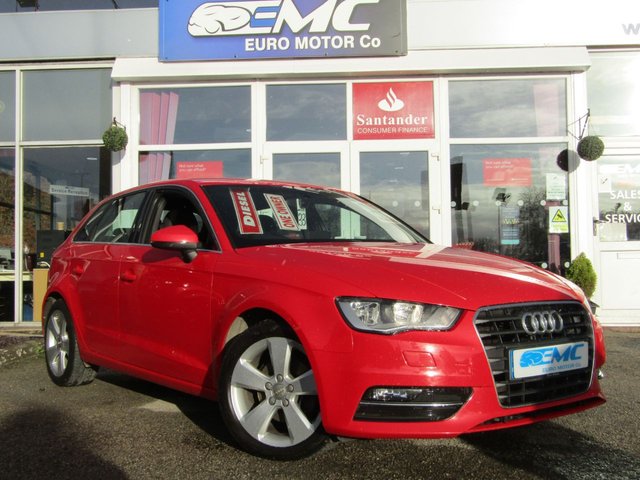 2014 14 Audi A3 1.6 TDI SPORT 5d 104 BHP