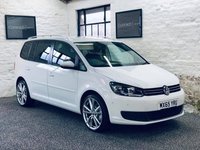 USED 2015 65 VOLKSWAGEN TOURAN 1.6 SE TDI BLUEMOTION TECHNOLOGY 5d 103 BHP LATE NIGHT VIEWING 7 DAYS A WEEK!