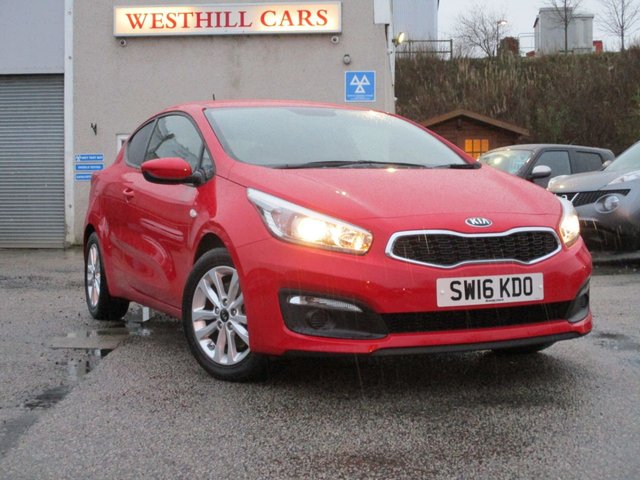2016 16 KIA CEED 1.4 PRO CEED SR7 3d 98 BHP