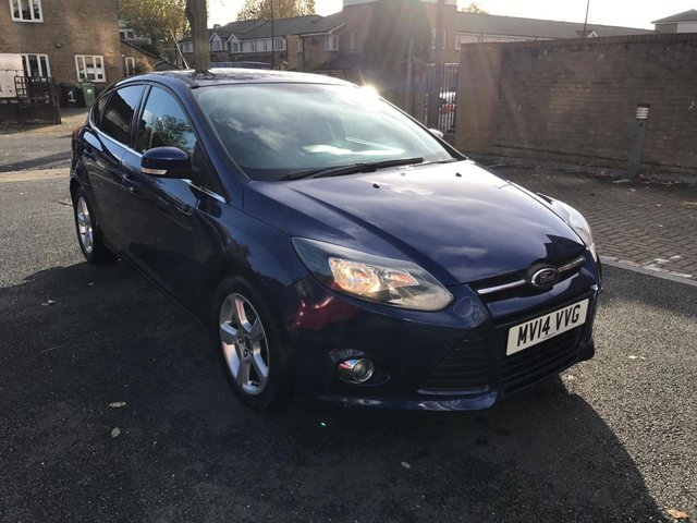 2014 14 FORD FOCUS 1.6 ZETEC NAVIGATOR 5d AUTO 124 BHP 