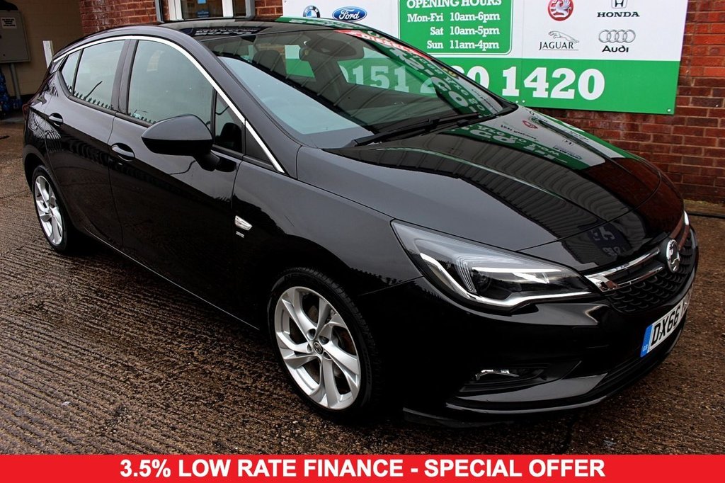 2016 66 VAUXHALL ASTRA 1.6 SRI CDTI 5d 108 BHP