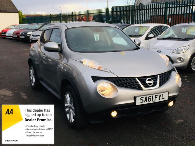 2011 61 Nissan Juke 1.6 TEKNA 5d 117 BHP